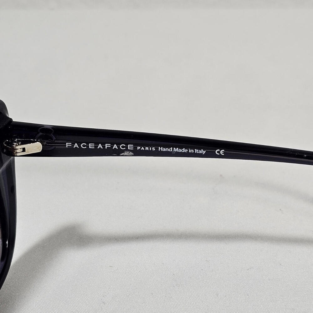Face a Face Ondes 2 Designer Sunglasses Dark Purple And Black Frames 52-20-136 - Picture 3 of 12